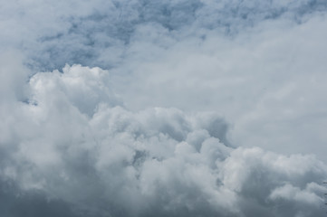 Clouds before the rain