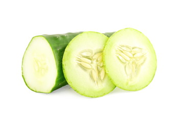 cucumber with slice