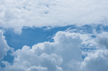 Clouds before the rain
