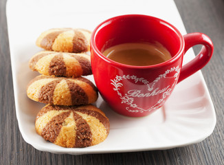 Coffee and biscuits