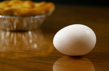 Chicken Pot Pie and an Egg