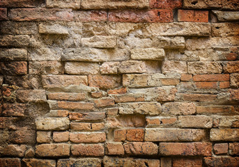 old brick wall texture  background