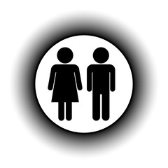 Male and Female button.