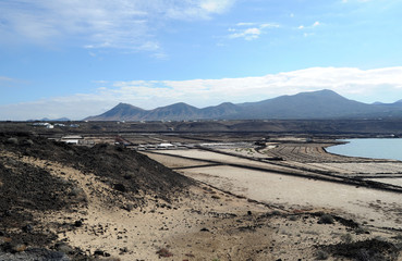 Les salines de Janubio à Lanzarote