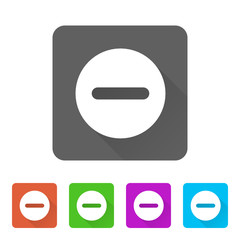 App Icon Long Shadow - 5 Colors