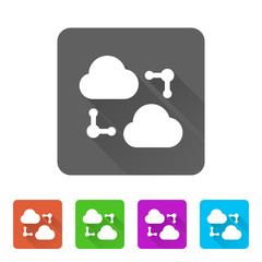 App Icon Long Shadow - 5 Colors