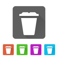 App Icon Long Shadow - 5 Colors