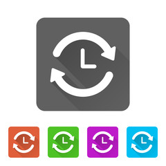 App Icon Long Shadow - 5 Colors