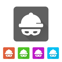 App Icon Long Shadow - 5 Colors