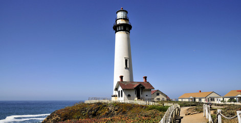 Pigeon Point / Pigeon Point Lighthouse south of San Francisco California