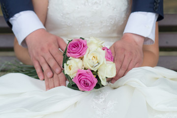 Bouquet de la mari&eacute;e