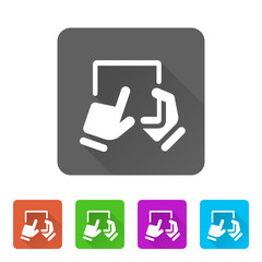 App Icon Long Shadow - 5 Colors