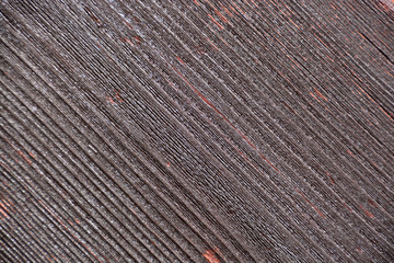 detalle de los surcos de la veta de la madera © uzkiland