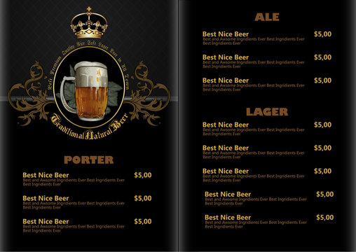 beer menu