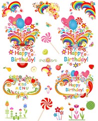 Greeting for birthday party