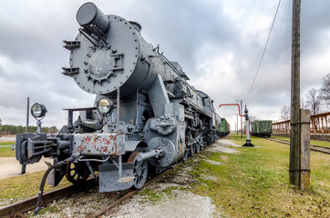 Naklejka premium Old freight train