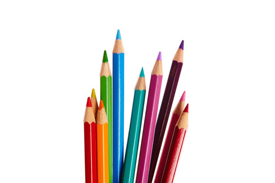 Multi color crayons