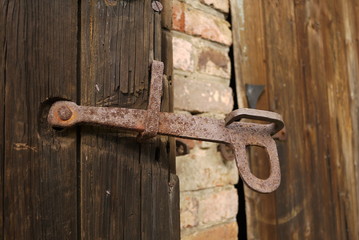 Türriegel am Scheunentor