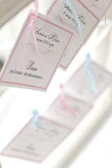 Wedding wishes card,