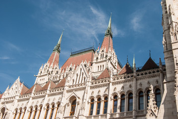 Fototapeta na wymiar Budapest, parliament