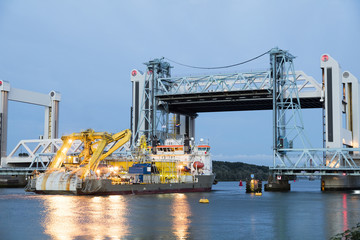 Fototapeta premium Bascule bridge