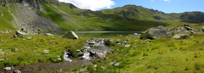 karnischer Höhenweg - Obstansersee