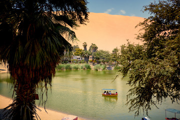 Oasis of Huacachina, Ica, Peru