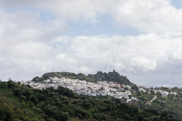 Fototapeta na wymiar Pueblos de la provincia de Málaga, Gaucín