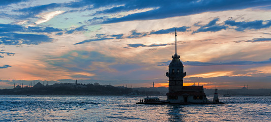 Panoramic maidens Tower