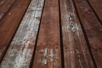 Fototapeta premium texture of wooden boards. Vintage style