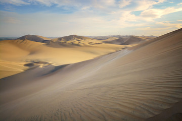 Fototapeta na wymiar Dunes of Huacachina, Ica, Peru