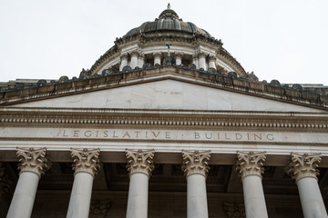 Fototapeta na wymiar Washington State Capitol Building in Olympia