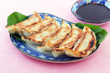 おいしそうな焼き餃子