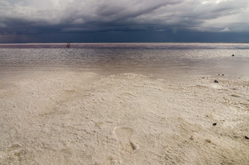 Tuz Golu (Salt Lake),  Central Anatolia Region,Turkey