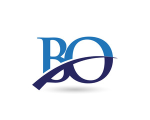 BO Logo Letter Swoosh