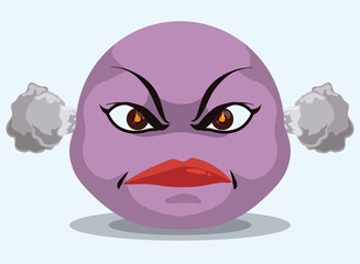 Cartoon emotions design.