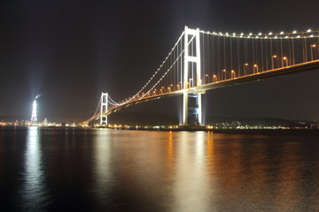 Fototapeta premium 室蘭市白鳥大橋