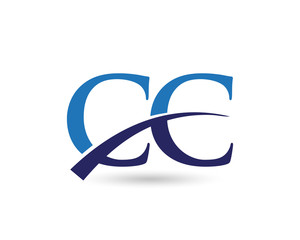 CC Logo Letter Swoosh