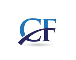 CF Logo Letter Swoosh