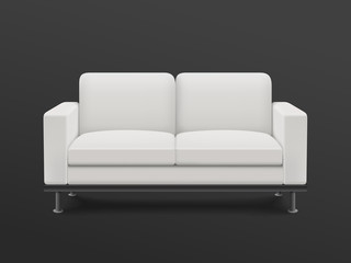 graceful blank sofa