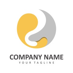 R Logo. Letter R logo template. Simple and clean design of letter R logo design vector.