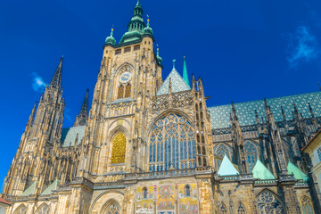 Naklejka premium St. Vitus Cathedral in Prague