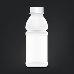 blank product plastic bottle