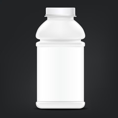 blank product plastic bottle