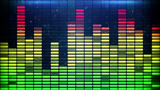 music equalizer loopable animation 4k (4096x2304)
