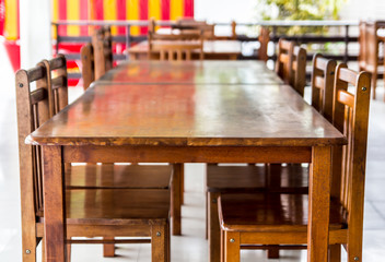 Dining room table and chairs