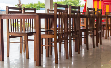 Dining room table and chairs