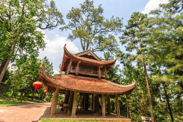 Vietnamese temple in Hanoi, Vietnam