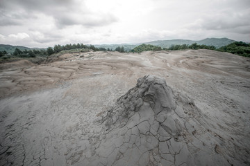 Mud volcanoes