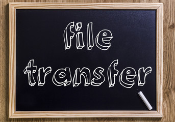 Fototapeta na wymiar File transfer
